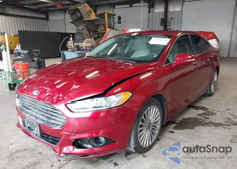 2016 Ford Fusion Titanium z USA, uszkodzony, nr VIN 3FA6P0K95GR119017